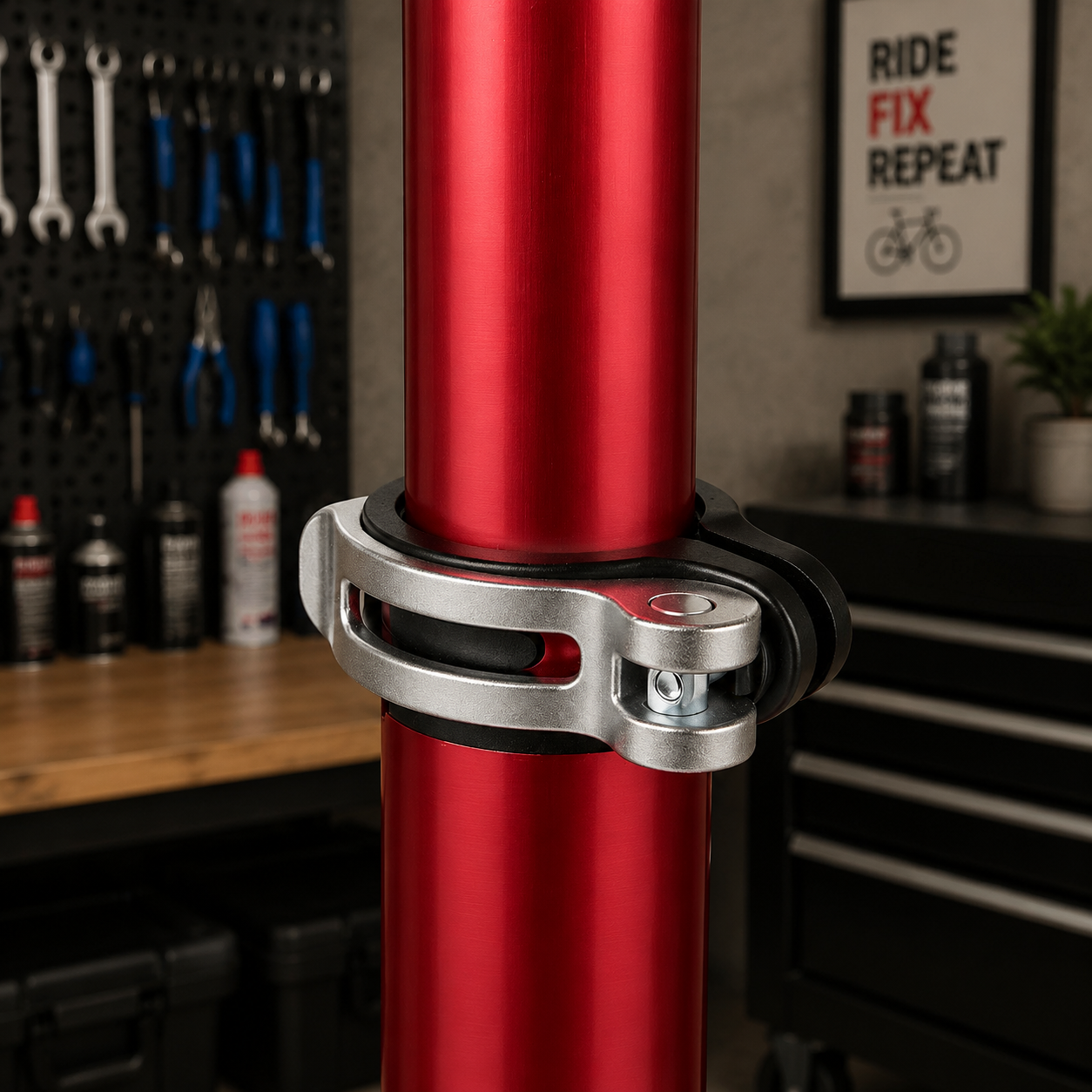 Heavy-Duty Bike Repair Stand – Portable Bicycle Maintenance Workstation