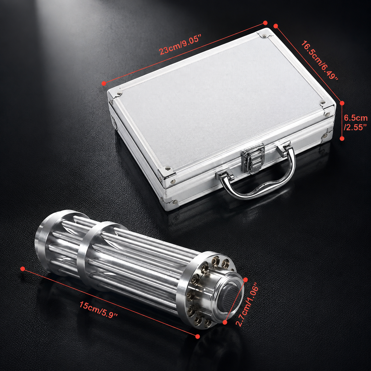 Laser Ignition Lighter with Adjustable Focus – Rechargeable Outdoor Fire Starter