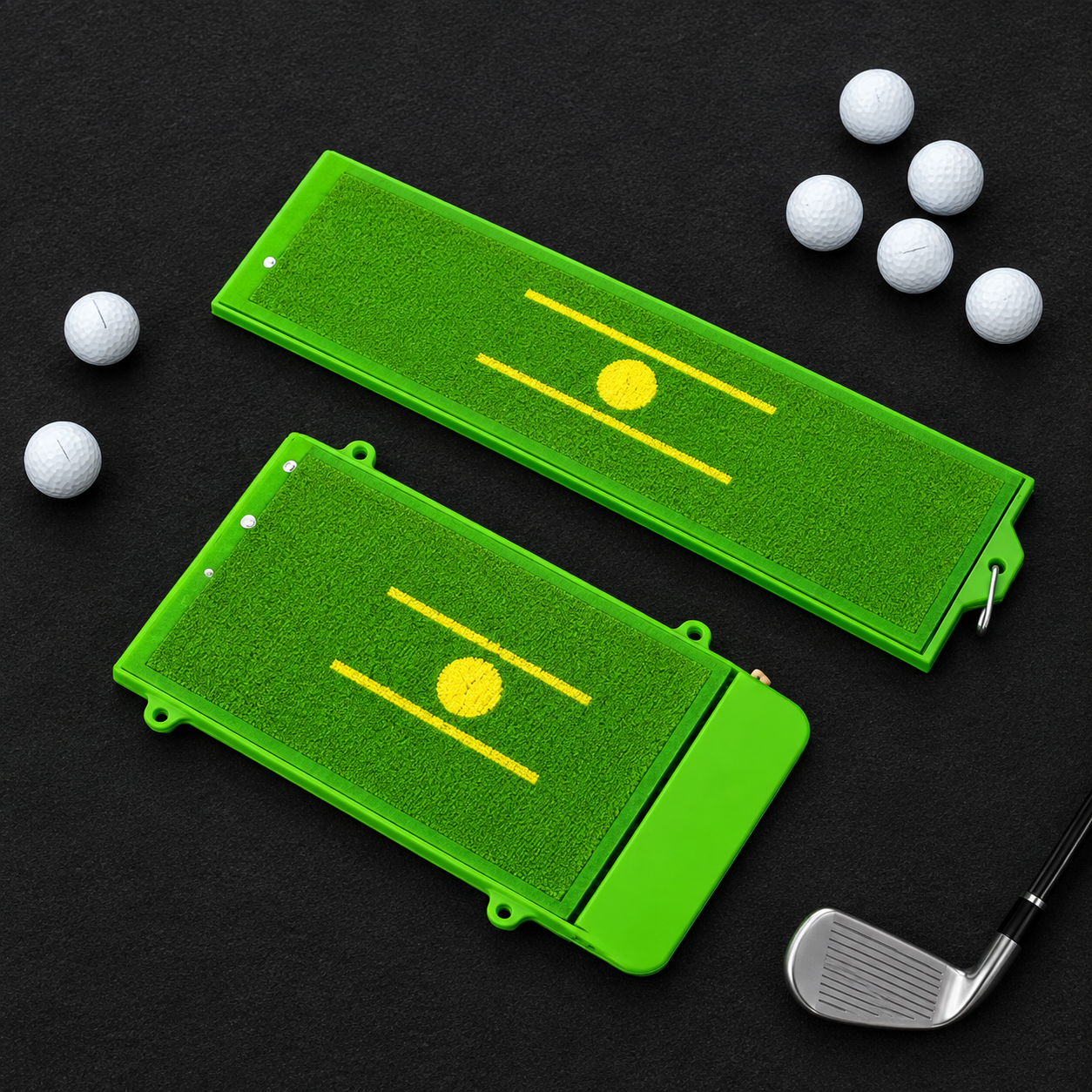 Portable Golf Strike Feedback Training Board