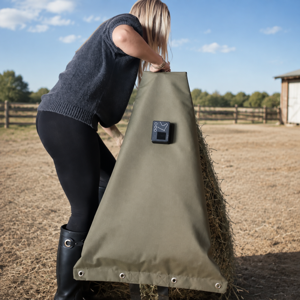 Automatic Hay Feeder – Smart Timed Feeding System for Horses