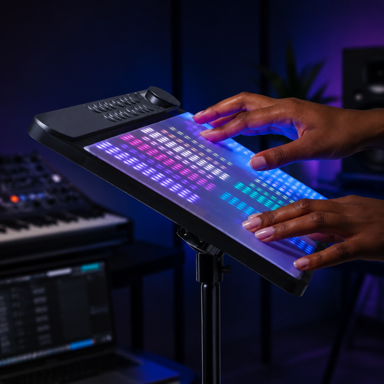 Expressive Touch MIDI Controller – Customizable Music Creation Surface With Built-In Looper