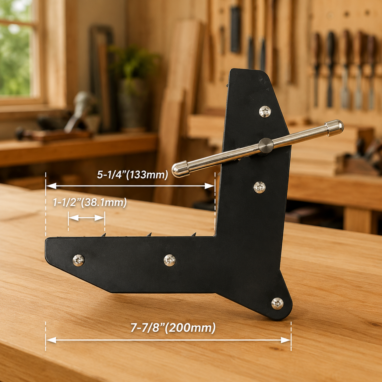 Heavy-Duty Corner Clamp for Woodworking