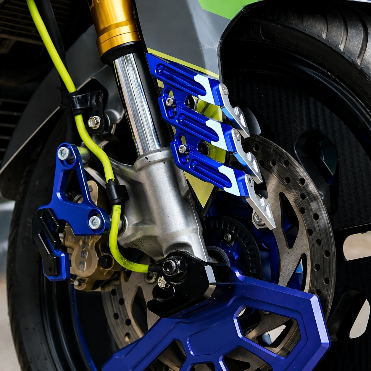 CNC Shock Cover – Precision Motorcycle Suspension Protection Accessory