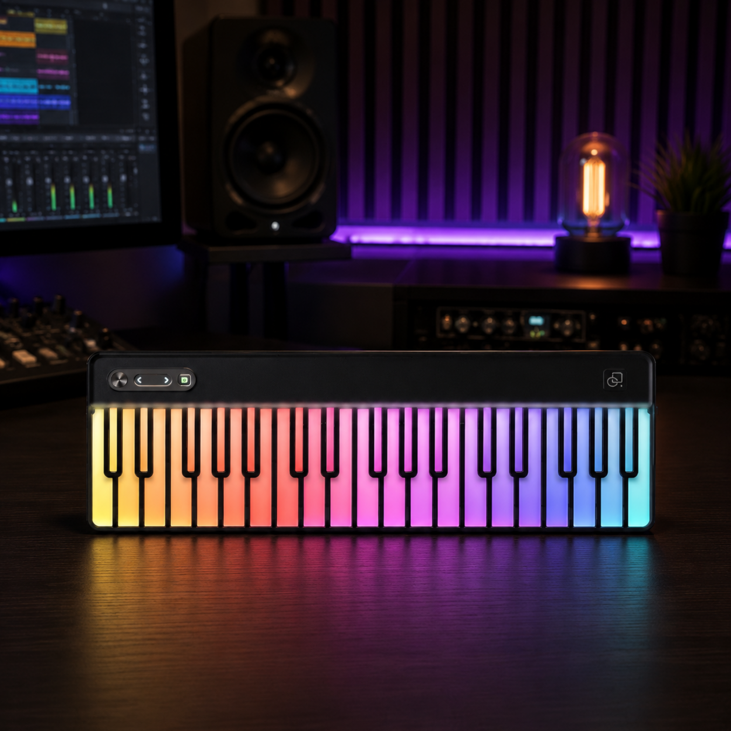 36-Key Light-Guided MIDI Keyboard – Smart Music Creation Controller