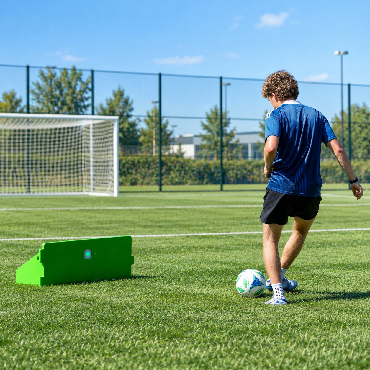 Interactive Soccer Rebound Training System