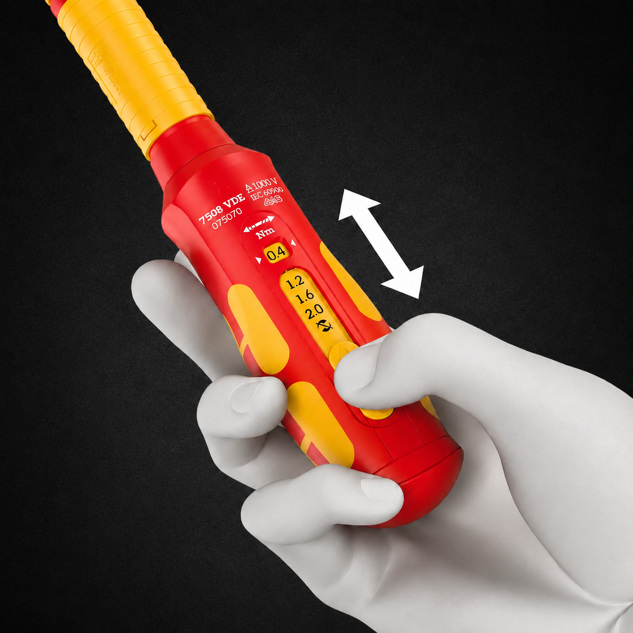 23-Piece Insulated Torque Screwdriver Set with Adjustable Torque Control