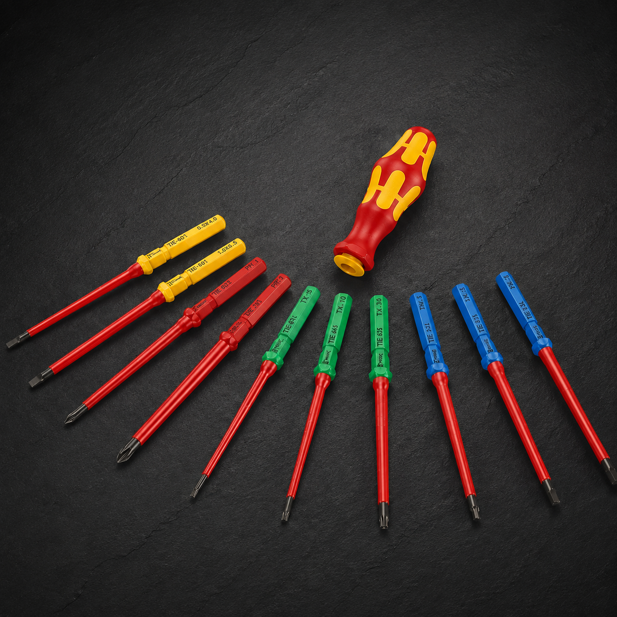 23-Piece Insulated Torque Screwdriver Set with Adjustable Torque Control