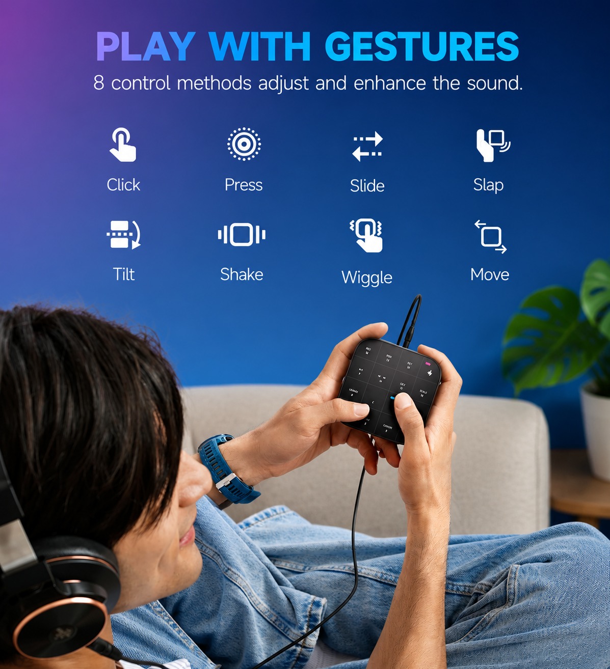 Portable Bluetooth MIDI Controller