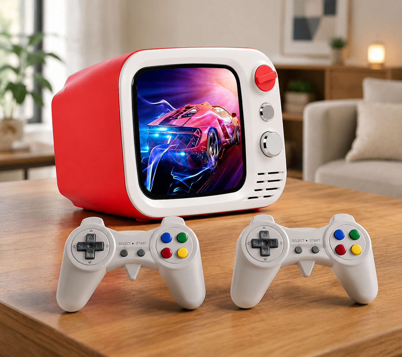 Mini Retro Arcade Console – Portable Classic Gaming Experience