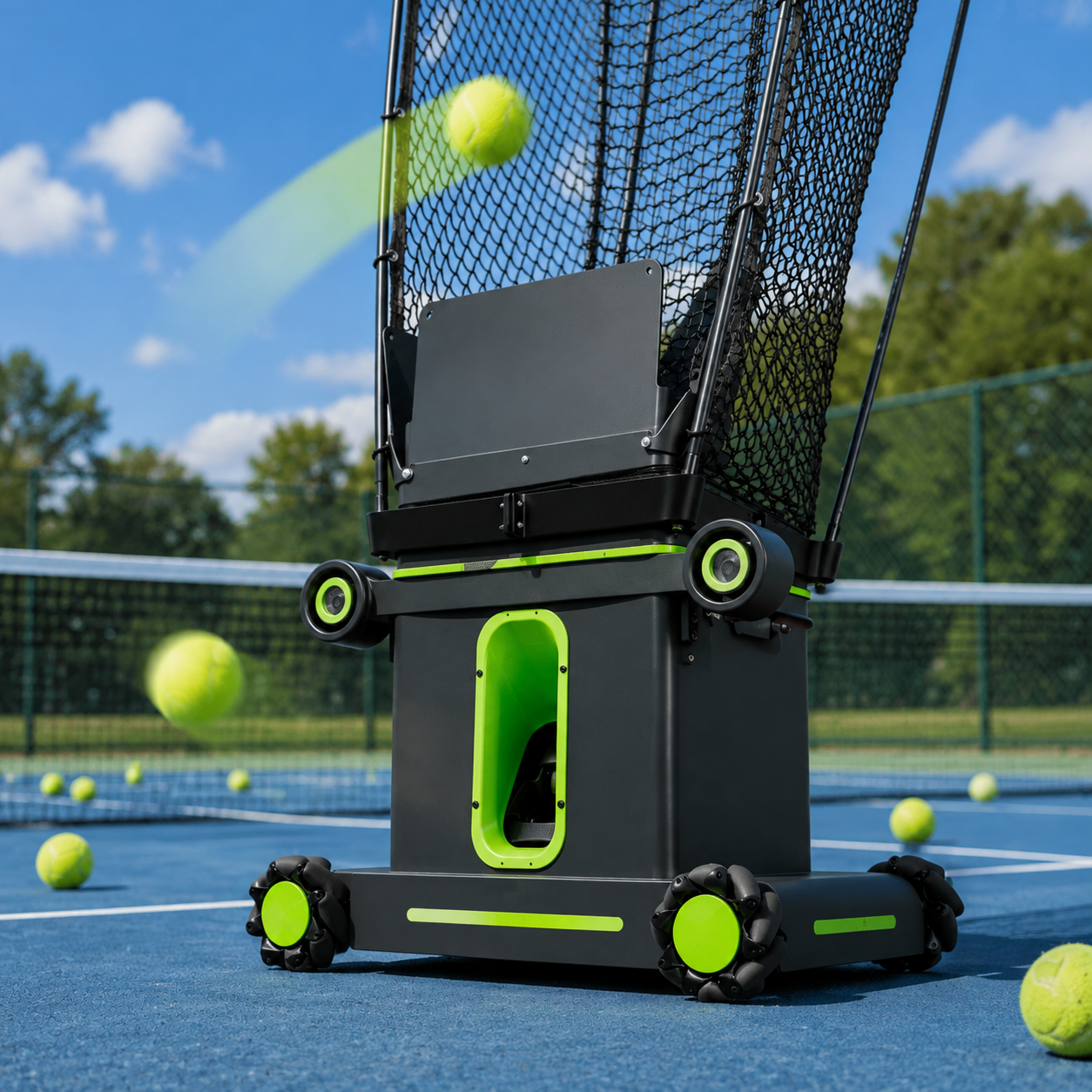 AI Tennis Training Robot – Smart Rally Partner with Intelligent Coaching