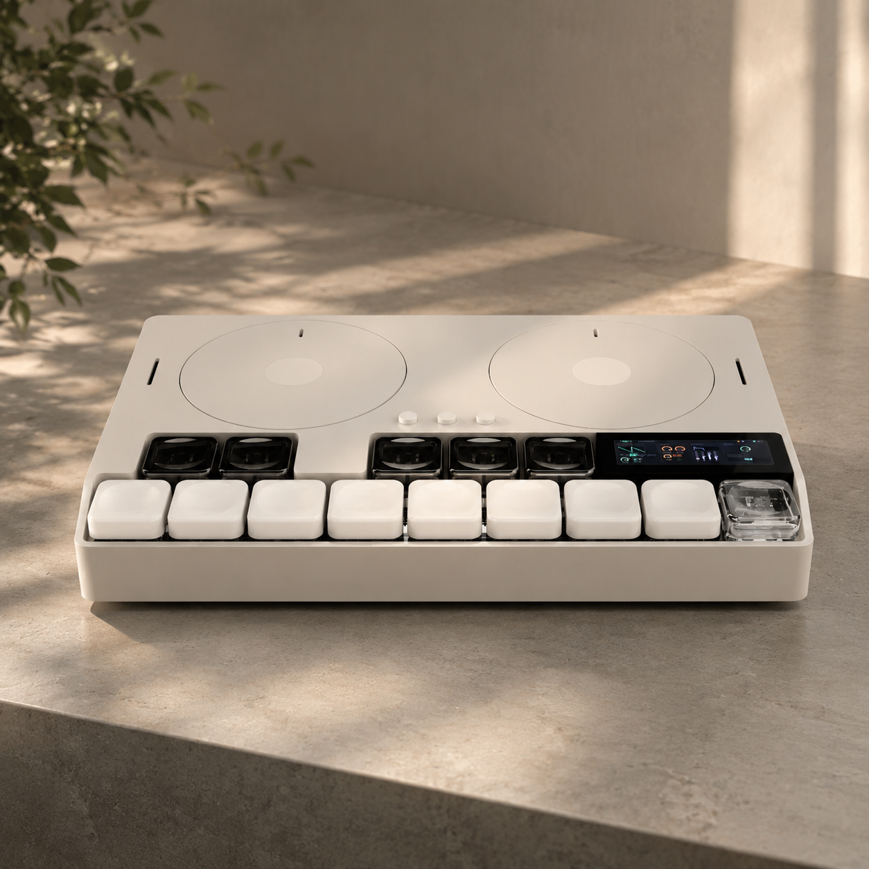 Portable Mini Synth Groovebox – Creative Music Production Device