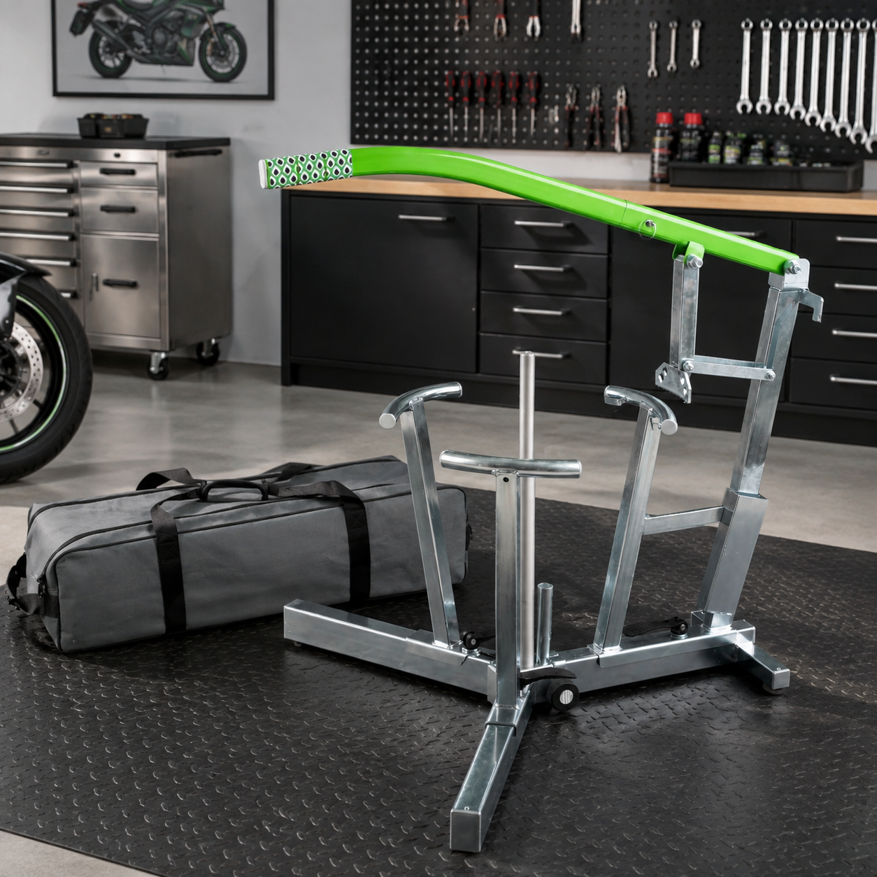 Portable Motorcycle Tire Changer – Professional Wheel Maintenance Tool