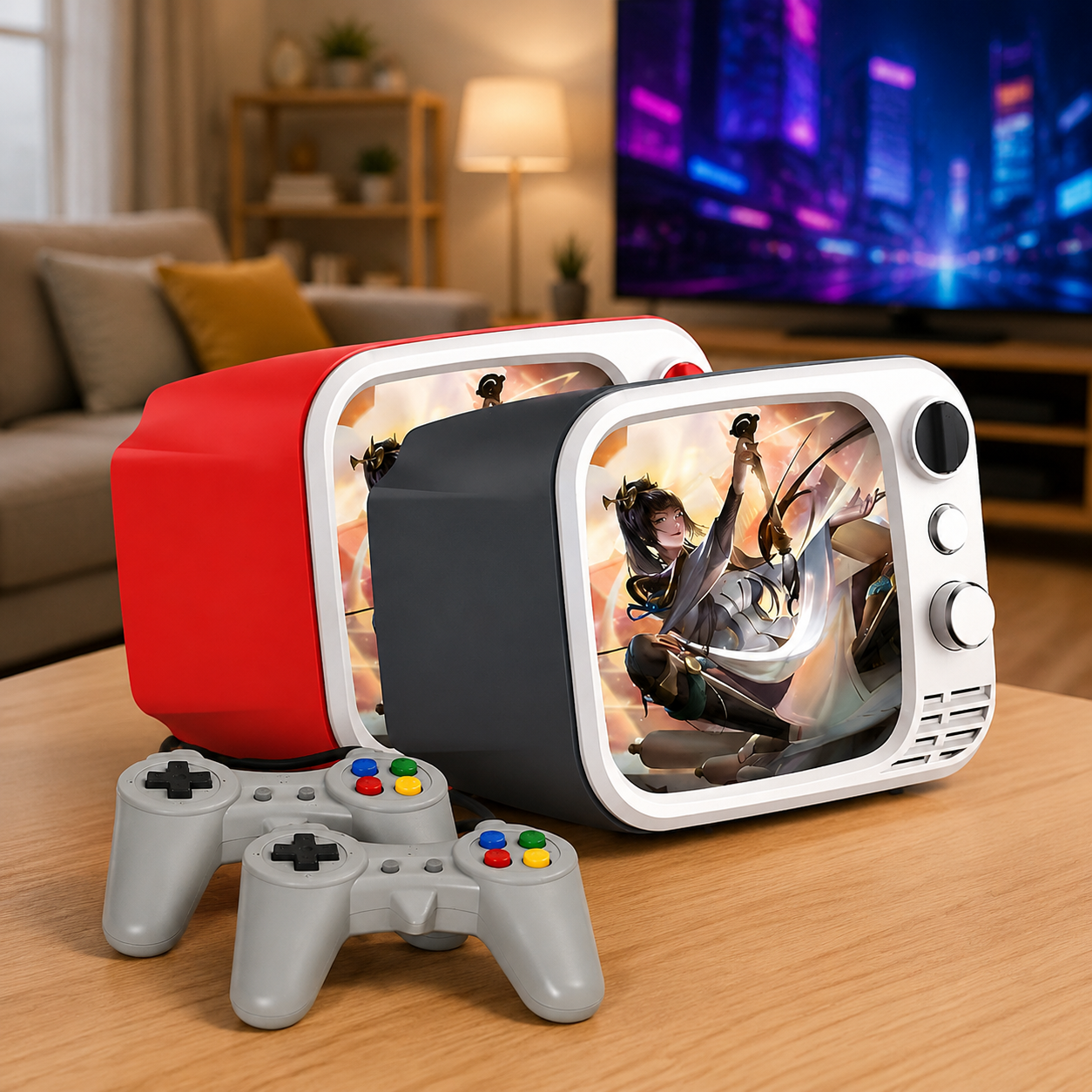 Mini Retro Arcade Console – Portable Classic Gaming Experience