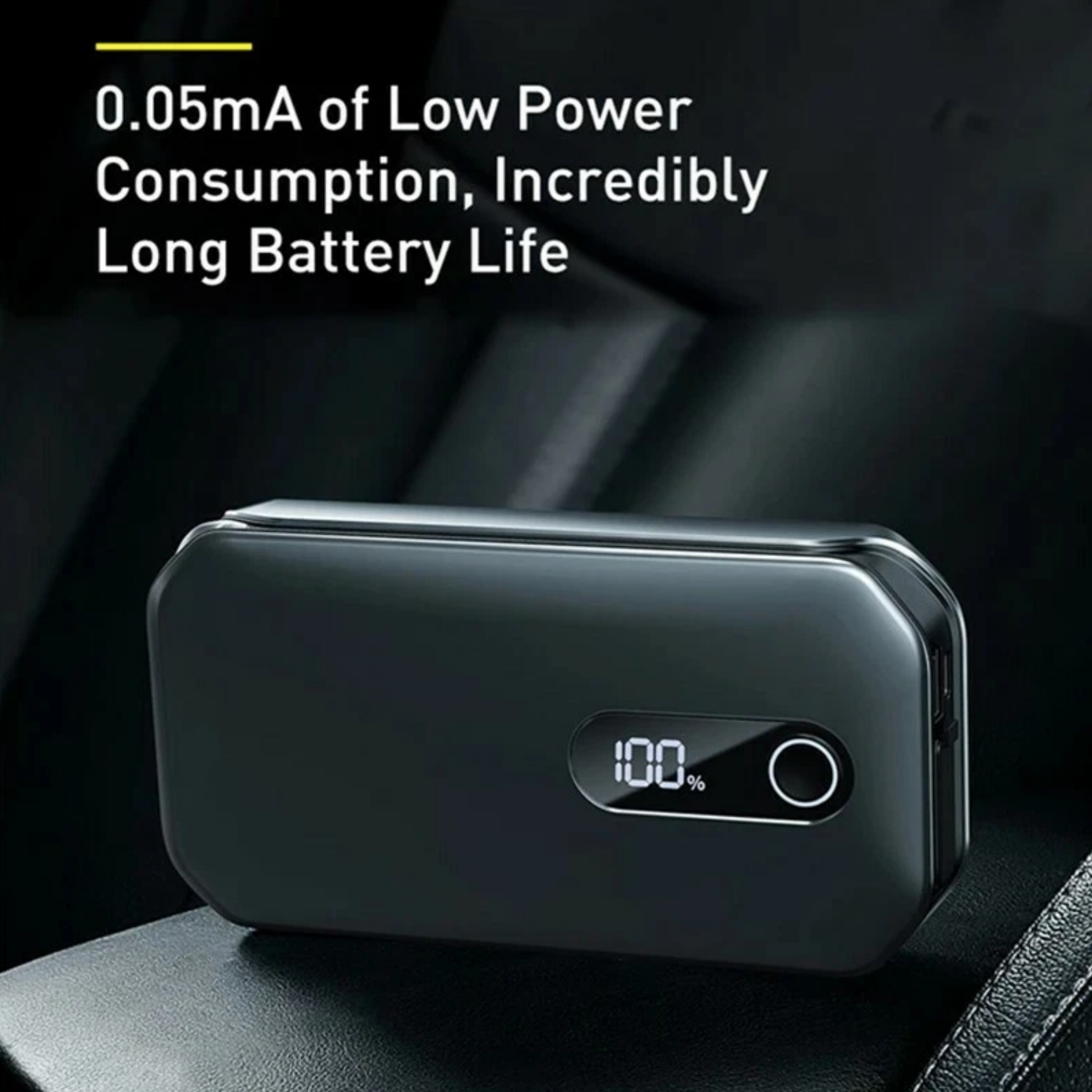Car Jump Starter Power Bank – 1000A, 12000mAh