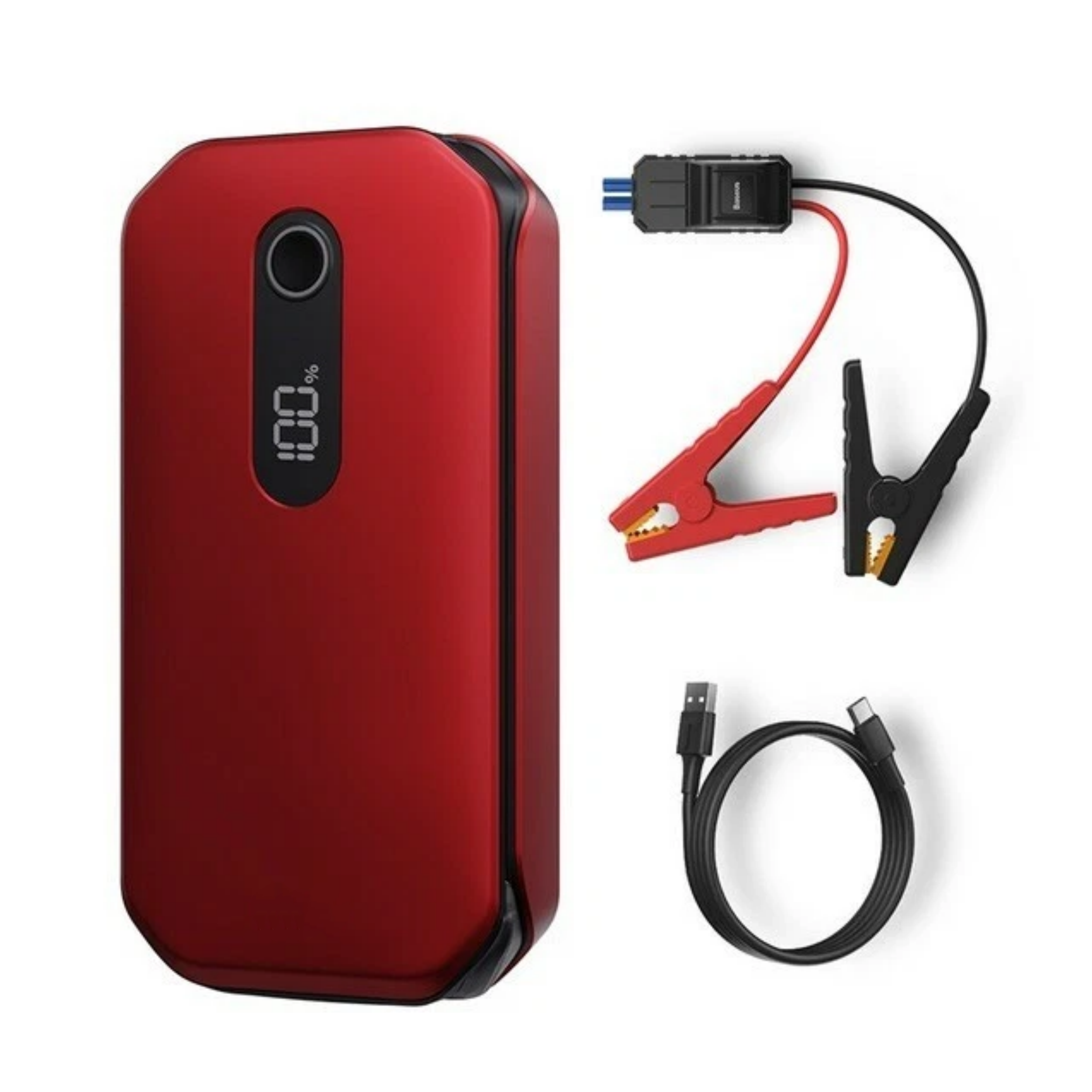 Car Jump Starter Power Bank – 1000A, 12000mAh