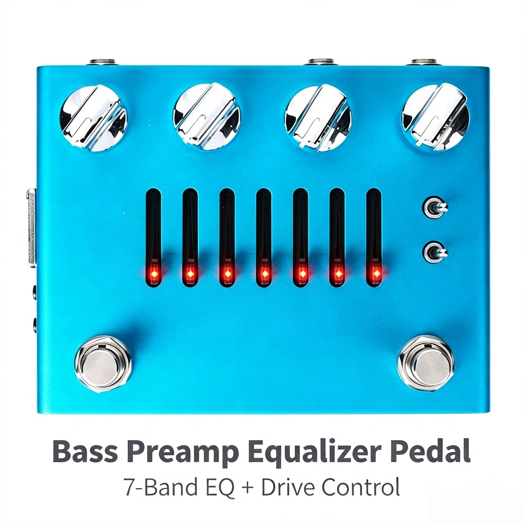 YOUR RIG'S NEW COMMAND CENTER 6‑Band EQ, Blend Control, Cab Sim & XLR Out – Direct to FOH.