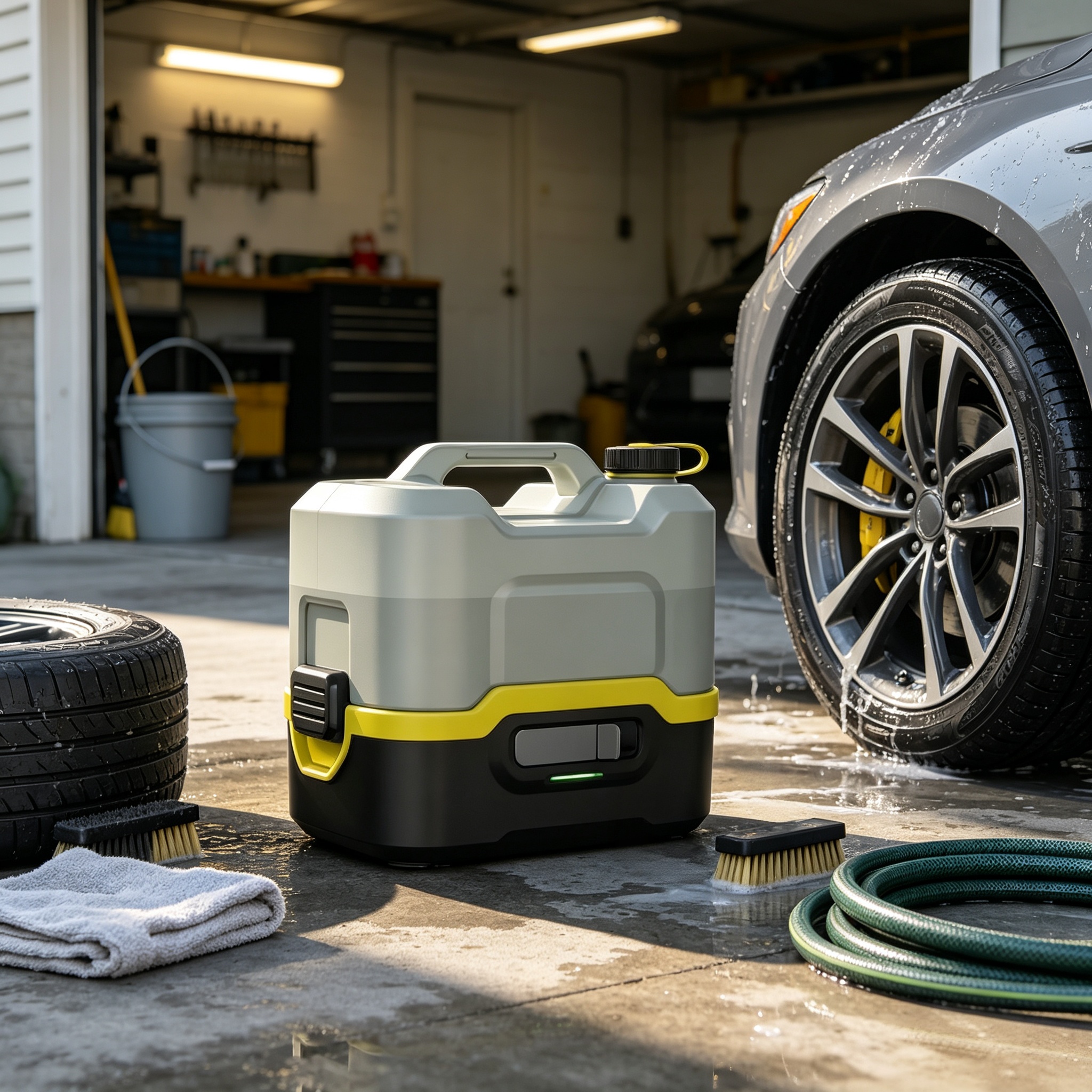 Cordless Electric Sprayer – 8L Tank, 98 PSI, 40-Min Runtime, USB-C Charging