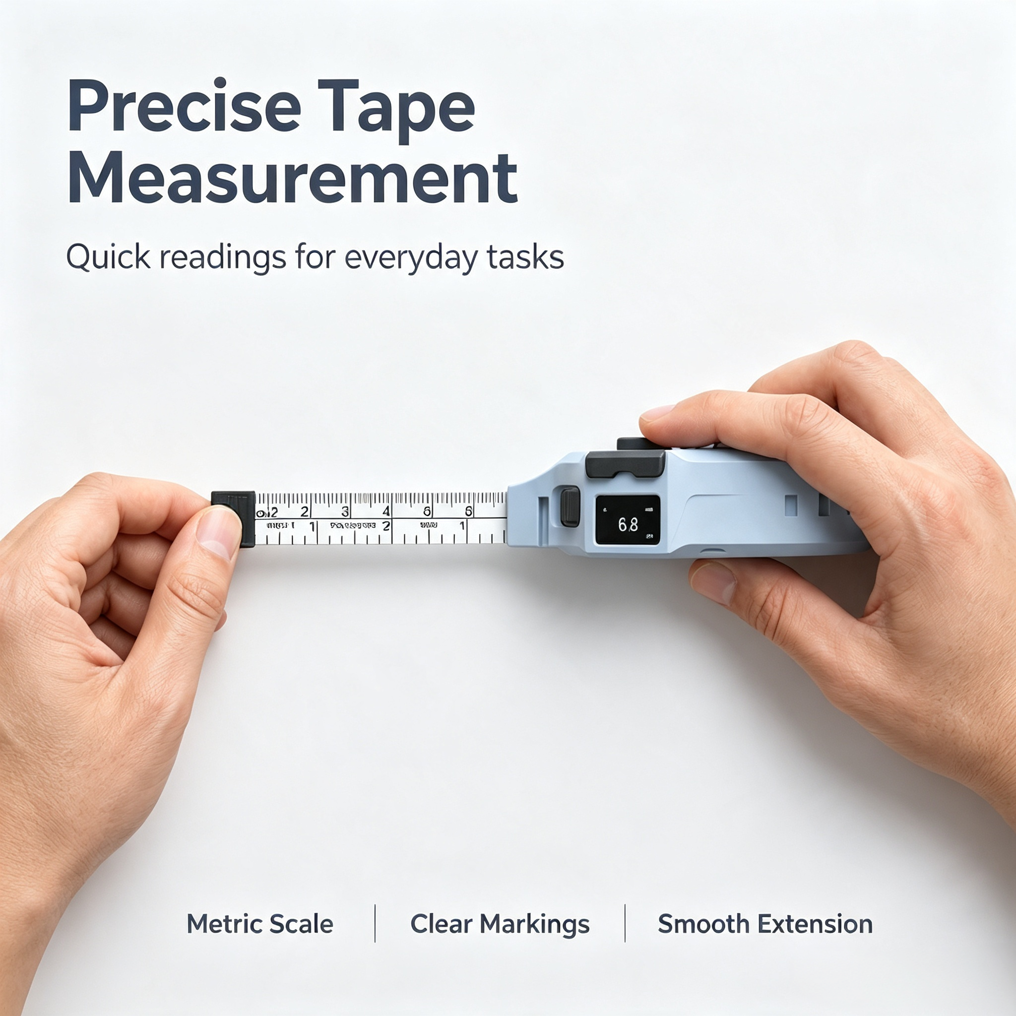 THE SMART TAPE MEASURE THAT THINKS 1mm Precision. Wireless Charging. 5× Faster Workflows.
