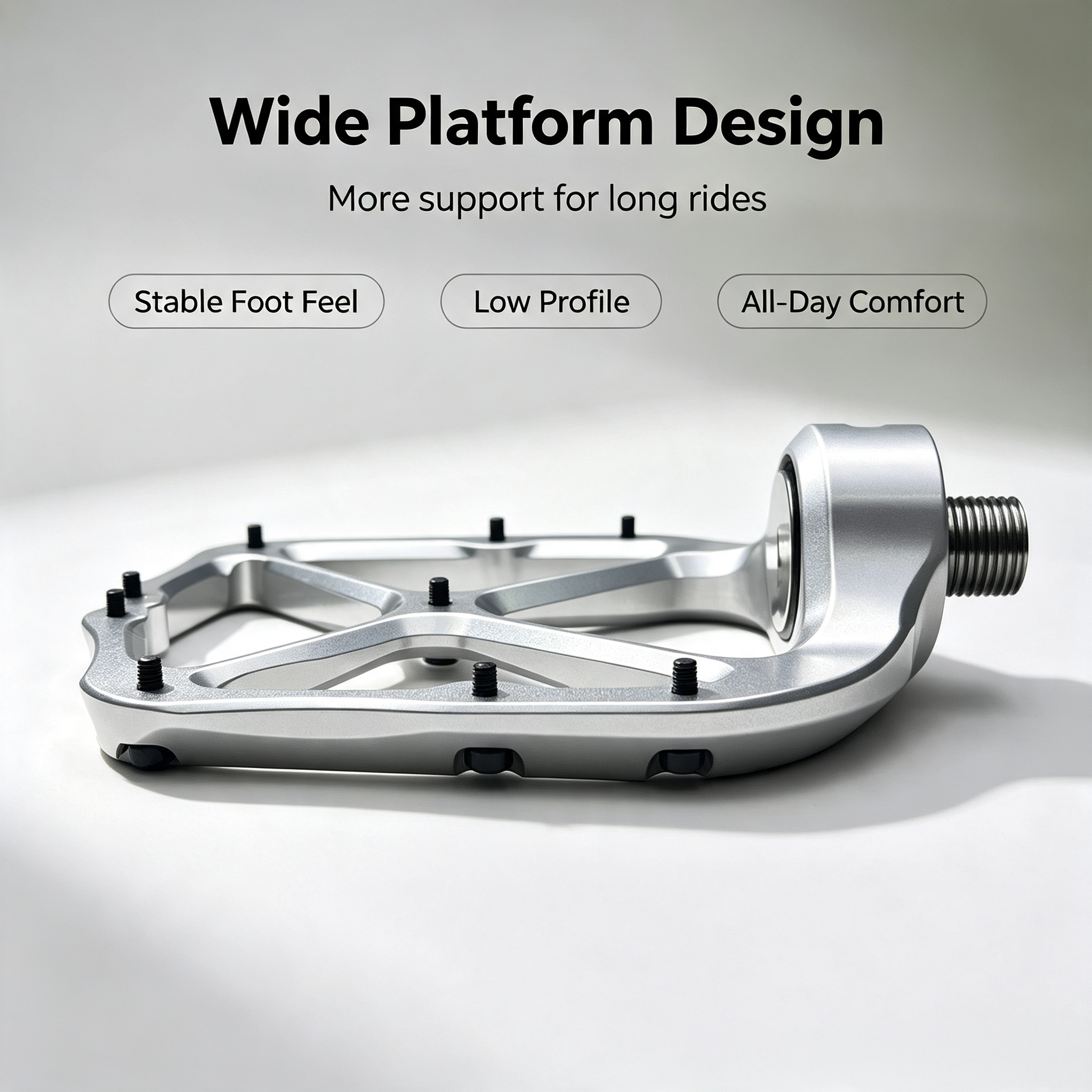 A More Stable Pedaling Experience Starts Here