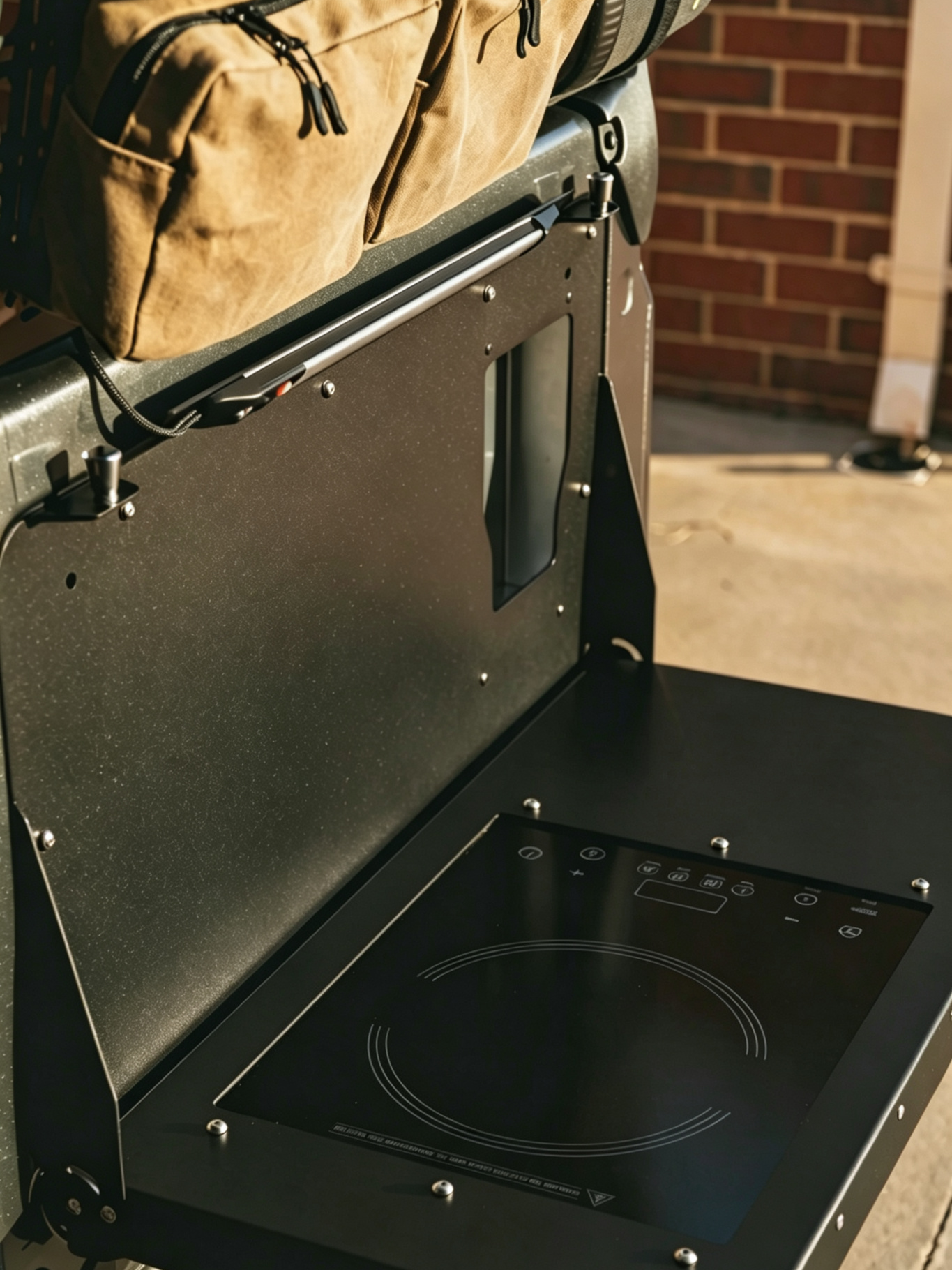 70 Series Drop-Down Induction Camping Table