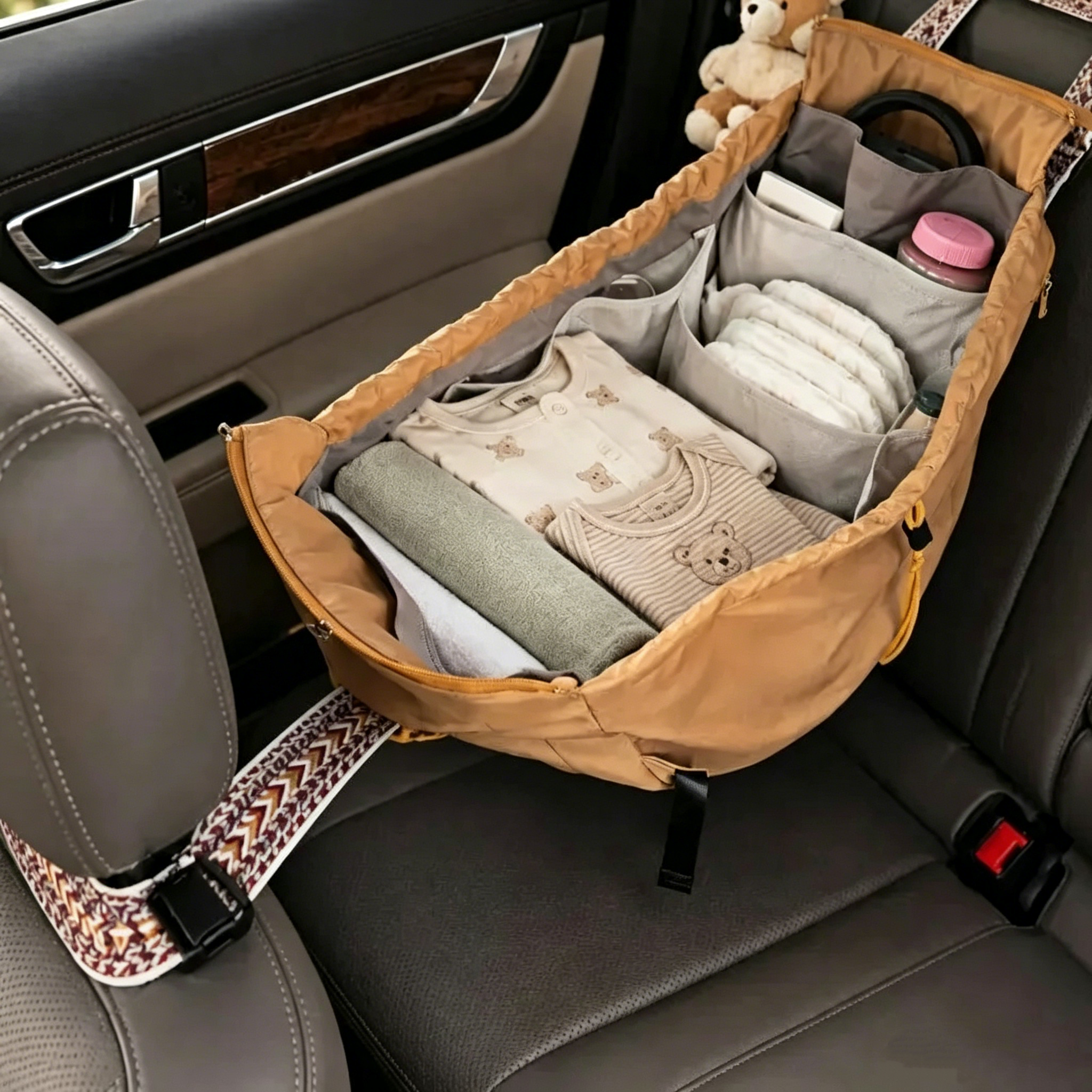 Convertible Travel Tote – Expandable, Lightweight, Fits Under Airline Seats, 15 Pockets