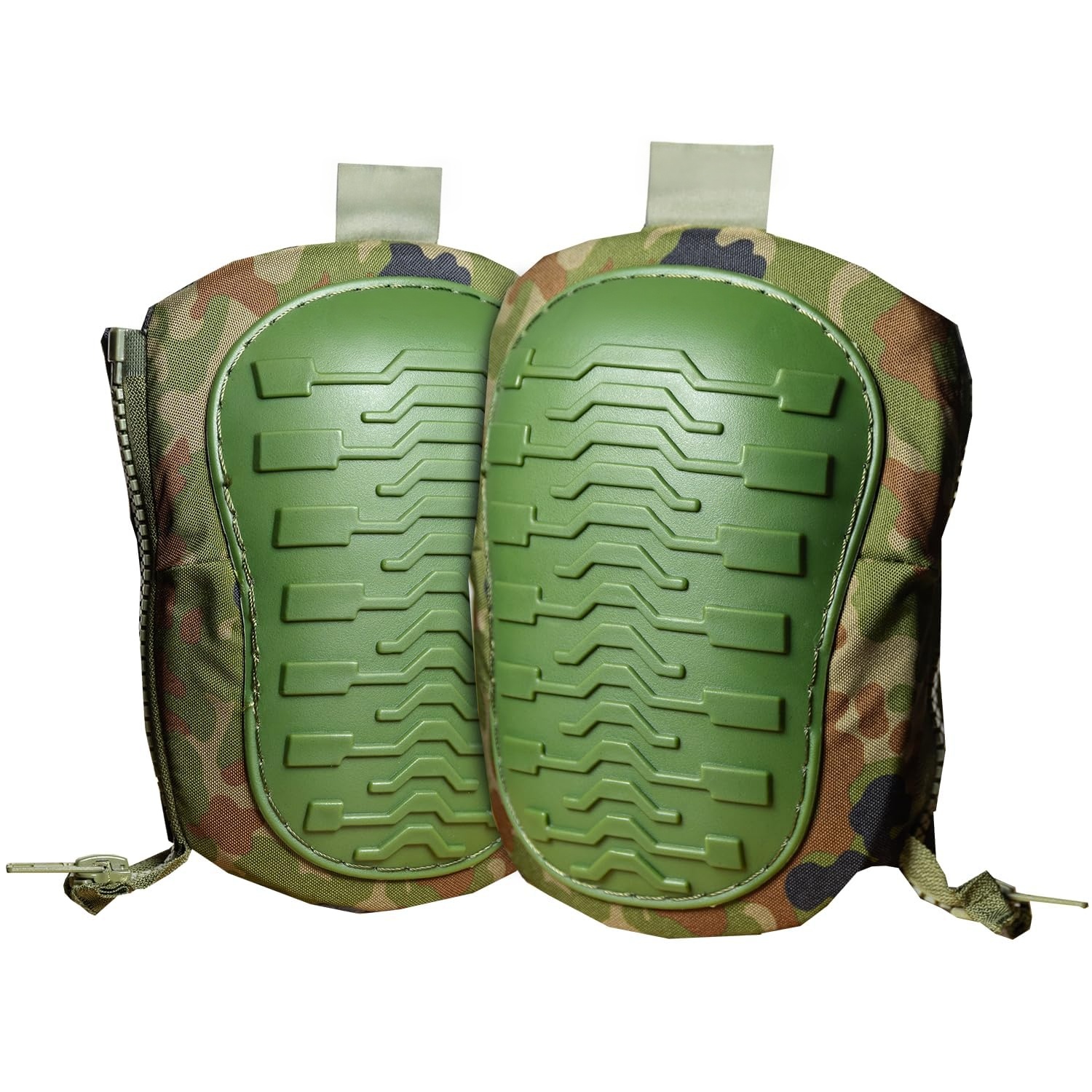 Knee Pads with Zipper Closure – Soft Shell Impact Protection, Non‑Slip Sleeve Design