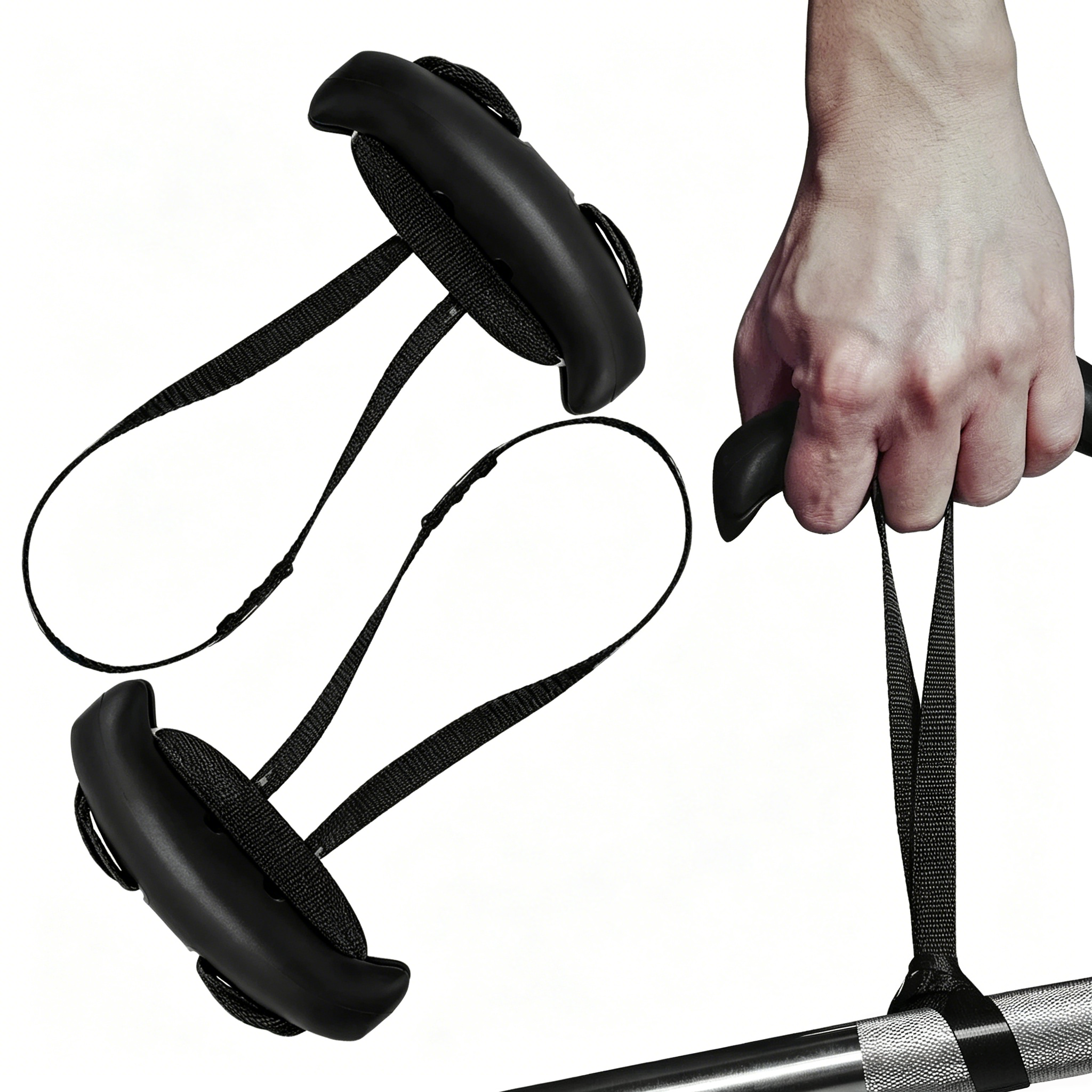Neutral Grip Pull Up Handles – 1000 lb Capacity, Ergonomic Design