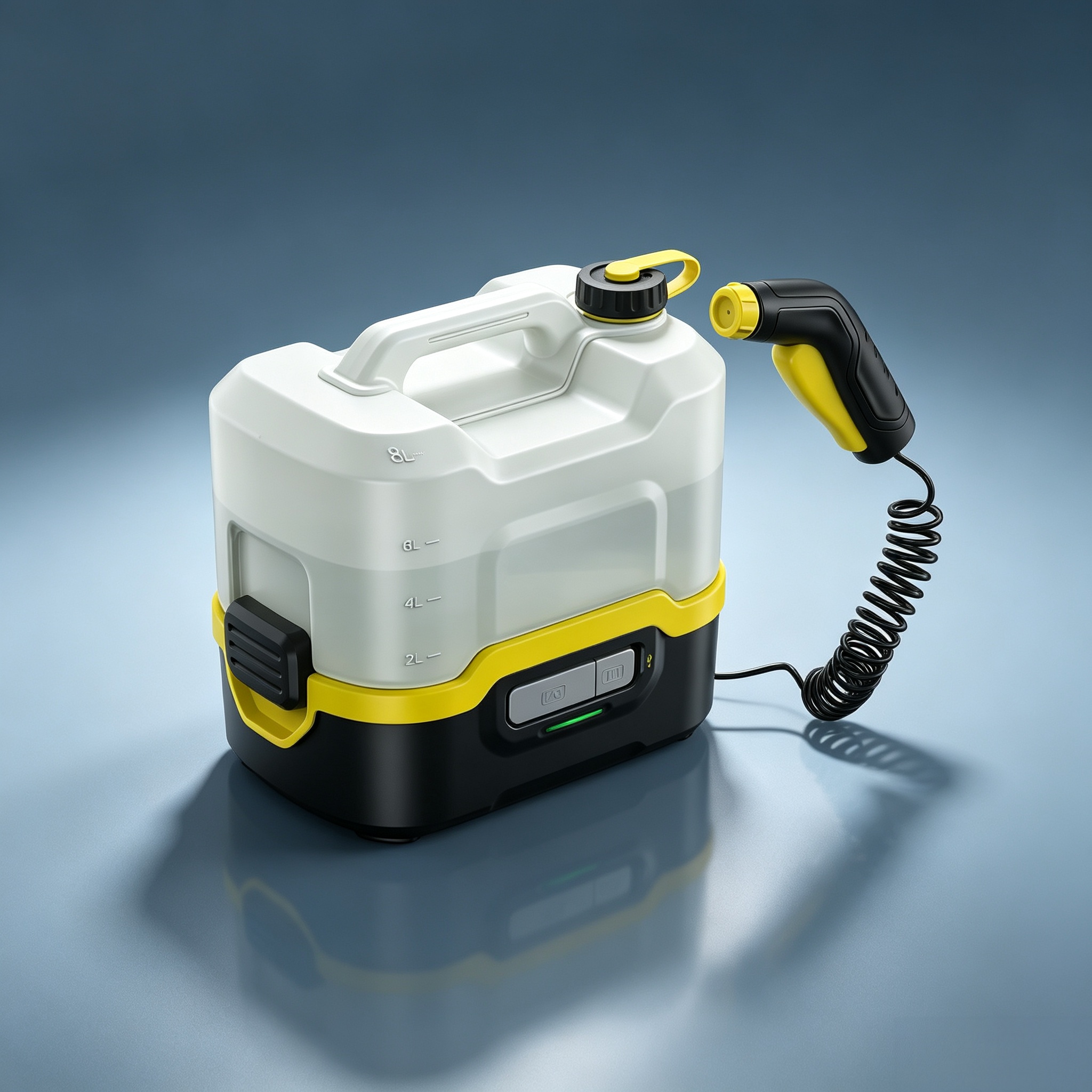 Cordless Electric Sprayer – 8L Tank, 98 PSI, 40-Min Runtime, USB-C Charging