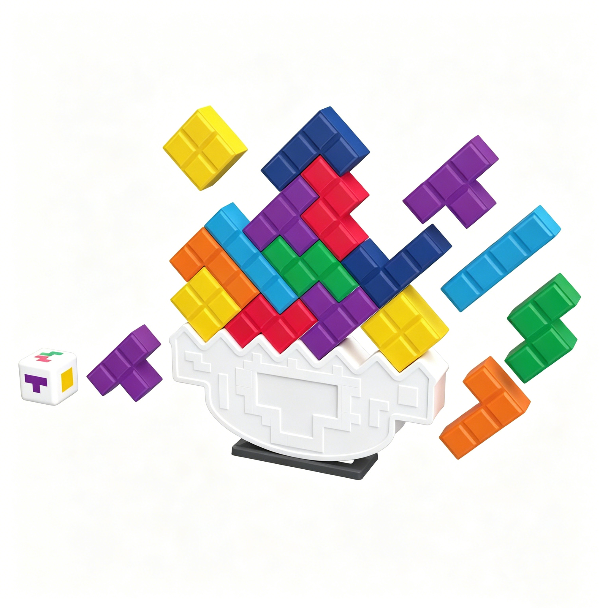 XL Tilting Tower Stacking Game