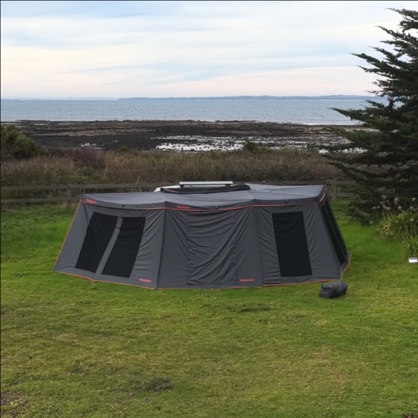 270° Awning Wall Kit – 5-Panel Full Enclosure with 3000mm Waterproof Poly-Cotton Canvas