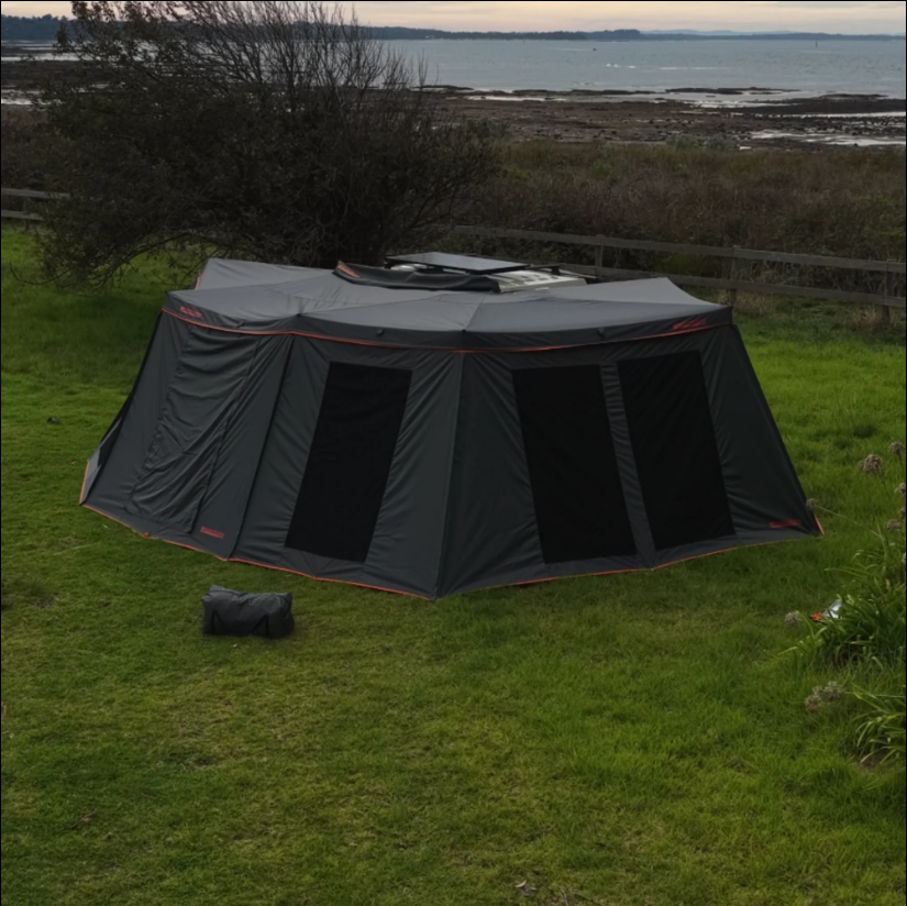 270° Awning Wall Kit – 5-Panel Full Enclosure with 3000mm Waterproof Poly-Cotton Canvas