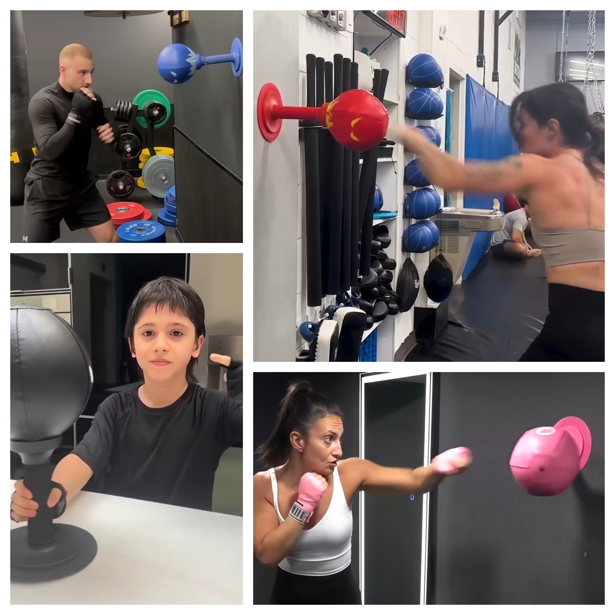 Wall Suction Boxing Trainer – Reflex Training, Stress Relief & Active Play for All Ages