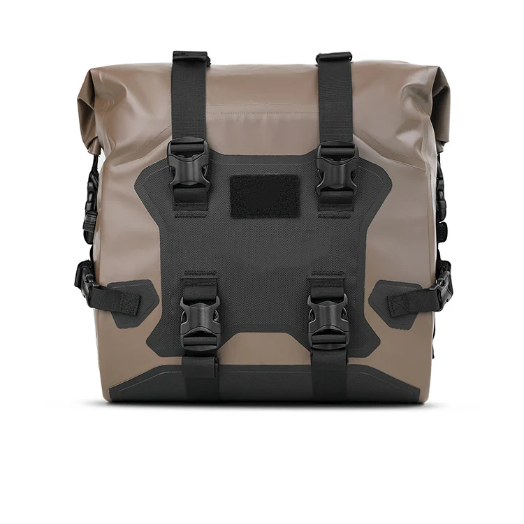 Motorcycle Saddlebag – 24L, Waterproof PVC 500D, Quick Release, Reflective, Shoulder Strap