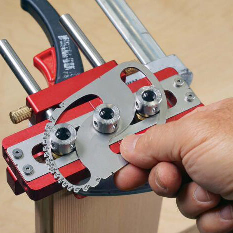 Adjustable Dowel Jig System for Wood Joinery