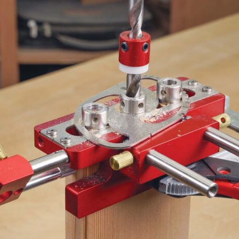 Adjustable Dowel Jig System for Wood Joinery