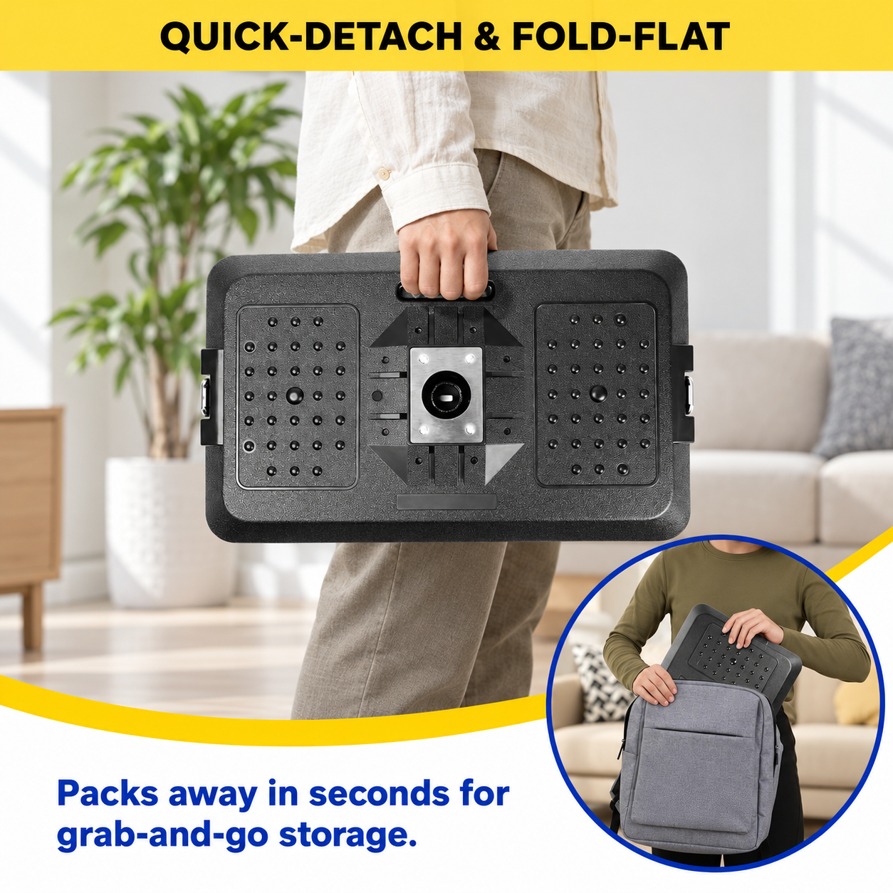 Adjustable Car Seat Tray Table for Work, Dining & Travel