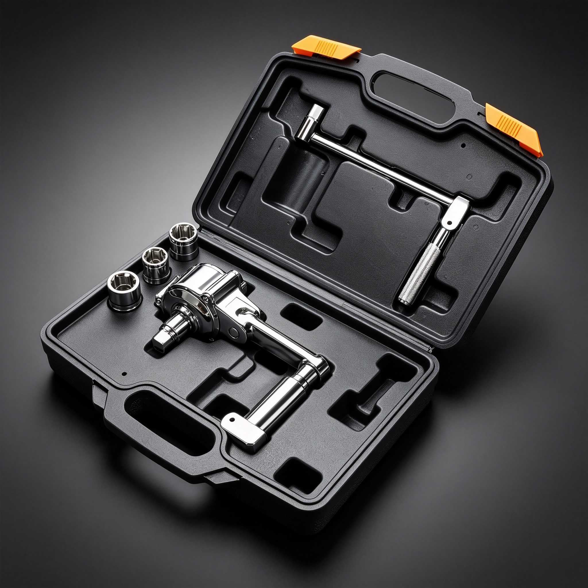 Torque Multiplier Wrench – 1/2″ Drive, 1:16 Gear Ratio, 680Nm Output, 3 Sockets