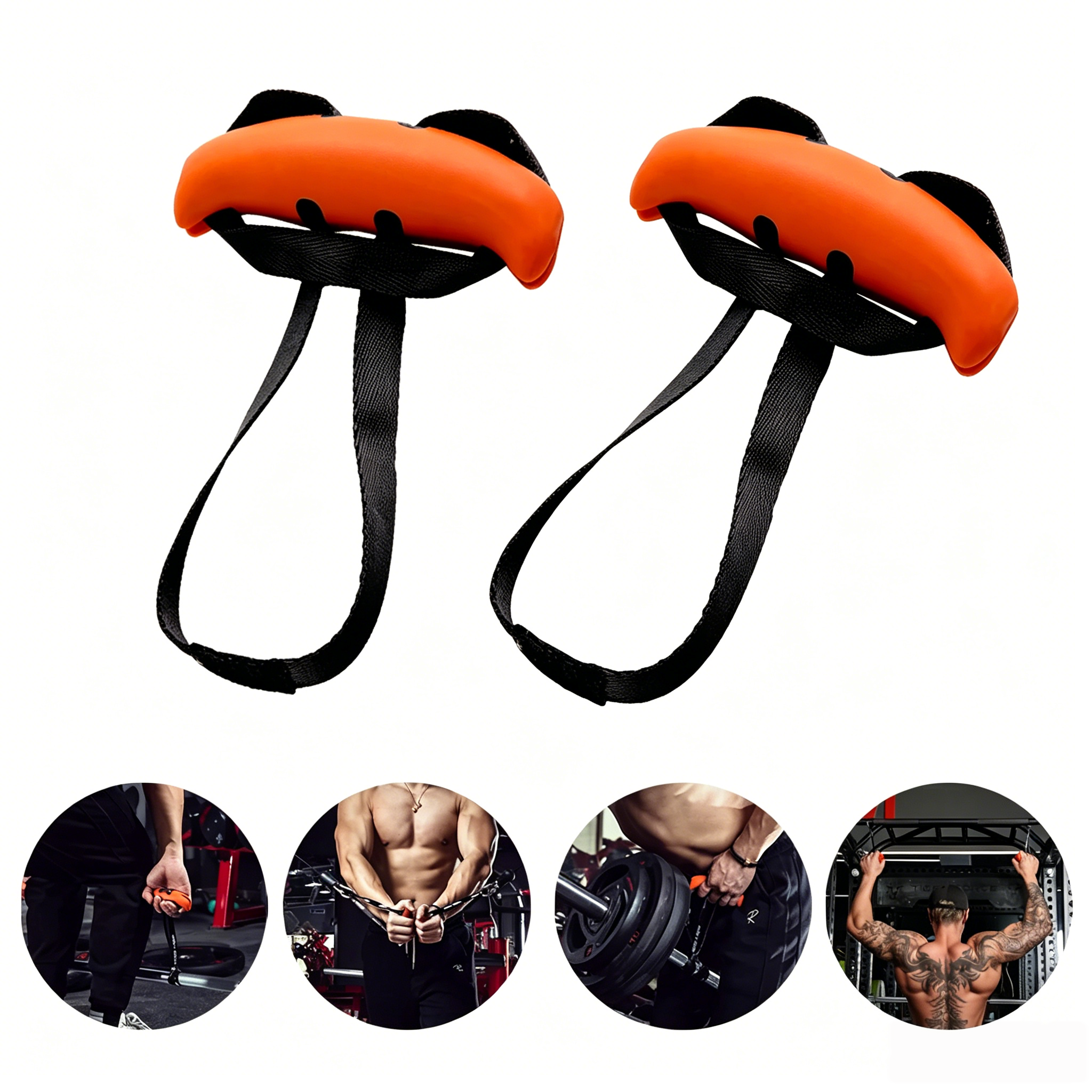 Neutral Grip Pull Up Handles – 1000 lb Capacity, Ergonomic Design