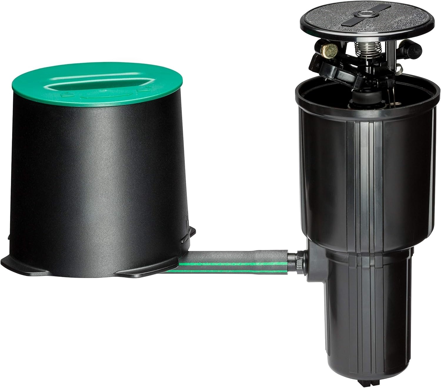 In‑Ground Impact Sprinkler – 5,200 sq ft, 26′‑41′ Spray