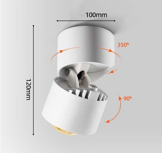 Sunset Wall Washer Light – Adjustable LED Spot Lamp for Living Room, Bedroom & Commercial Ambiance