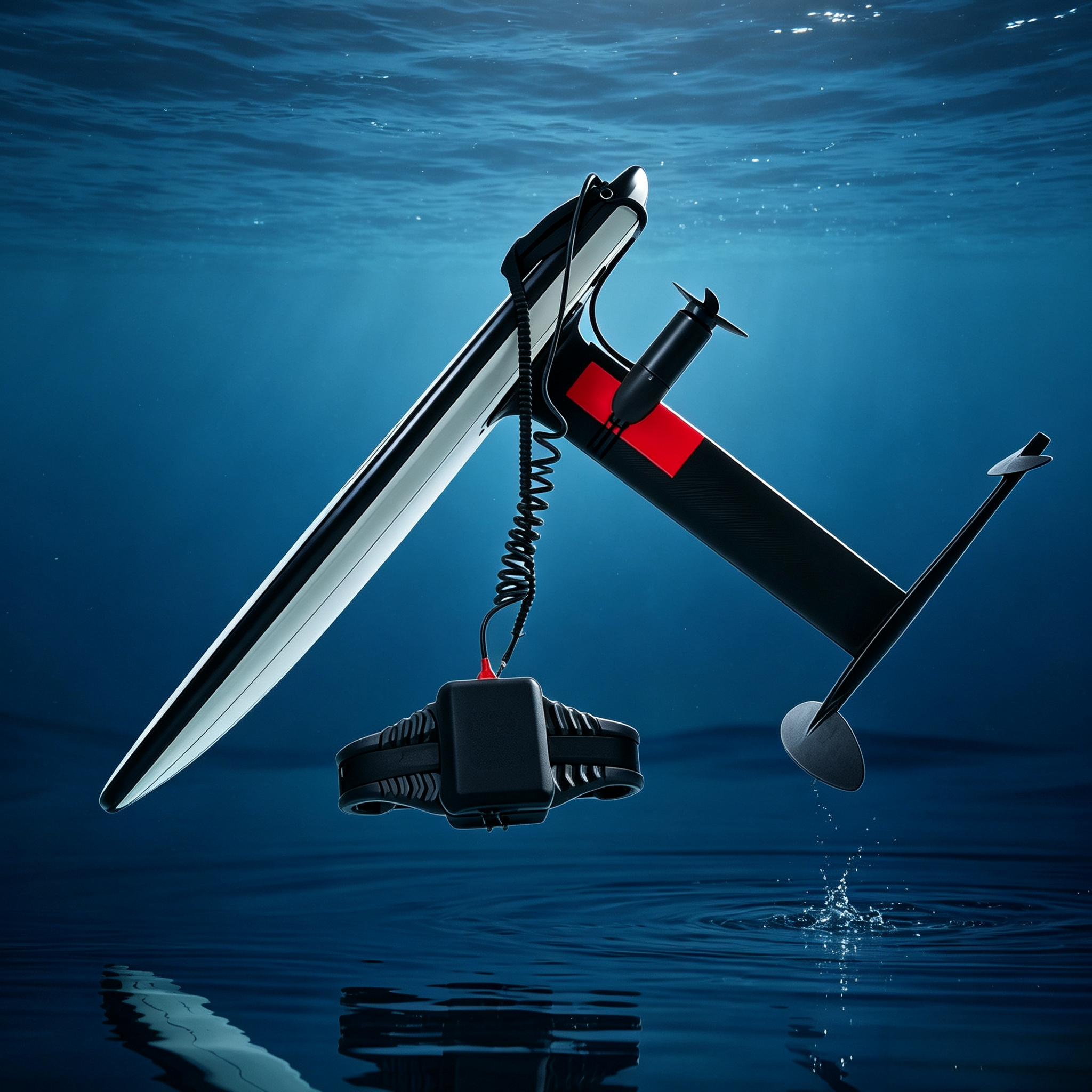 Electric Hydrofoil Assist – 34kg Thrust, 5-Min Install, Fits Your Existing Gear