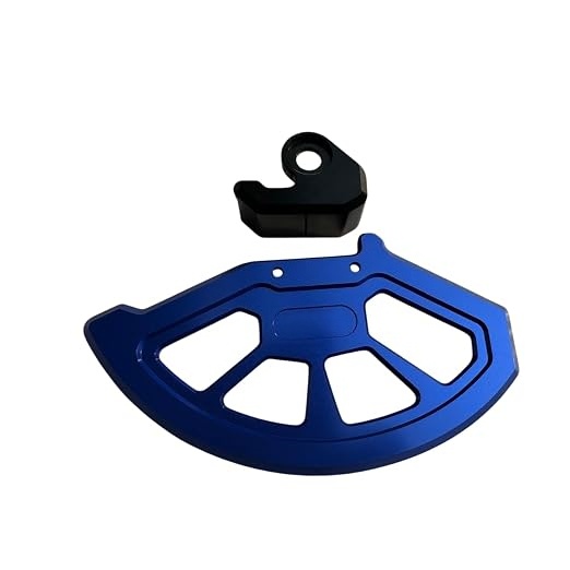 Universal Front Brake Disc Guard – Aluminum Alloy, Gold Anodized, Universal Fit for Most Motorcycles