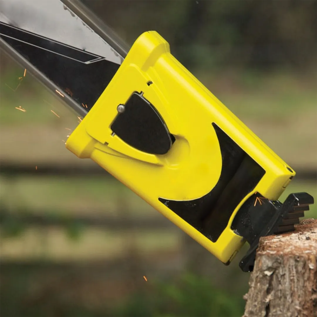 Chainsaw Bar & Sharpener Kit – No Chain Removal Required