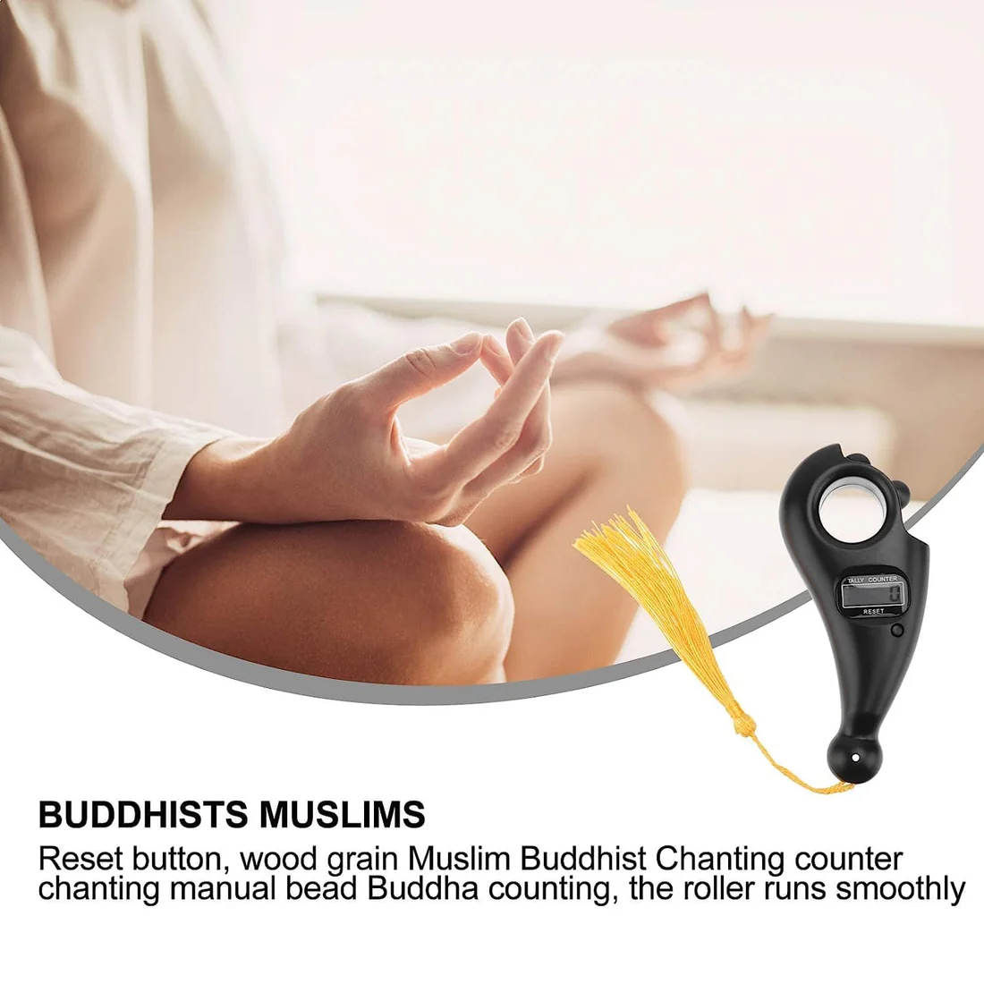 Convenient electronic prayer beads