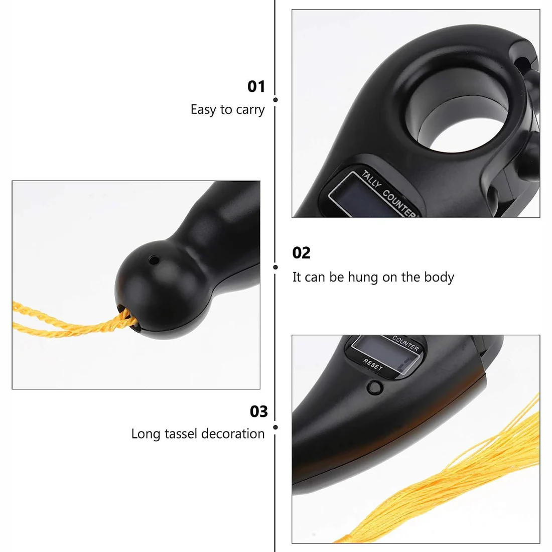 Convenient electronic prayer beads
