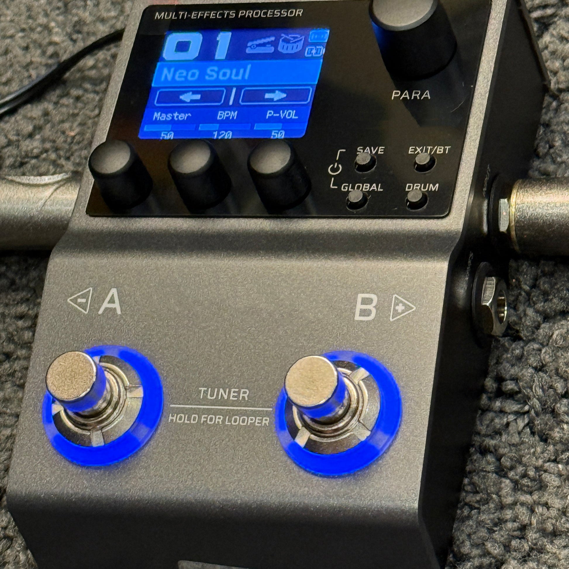 Multifunctional effect processor