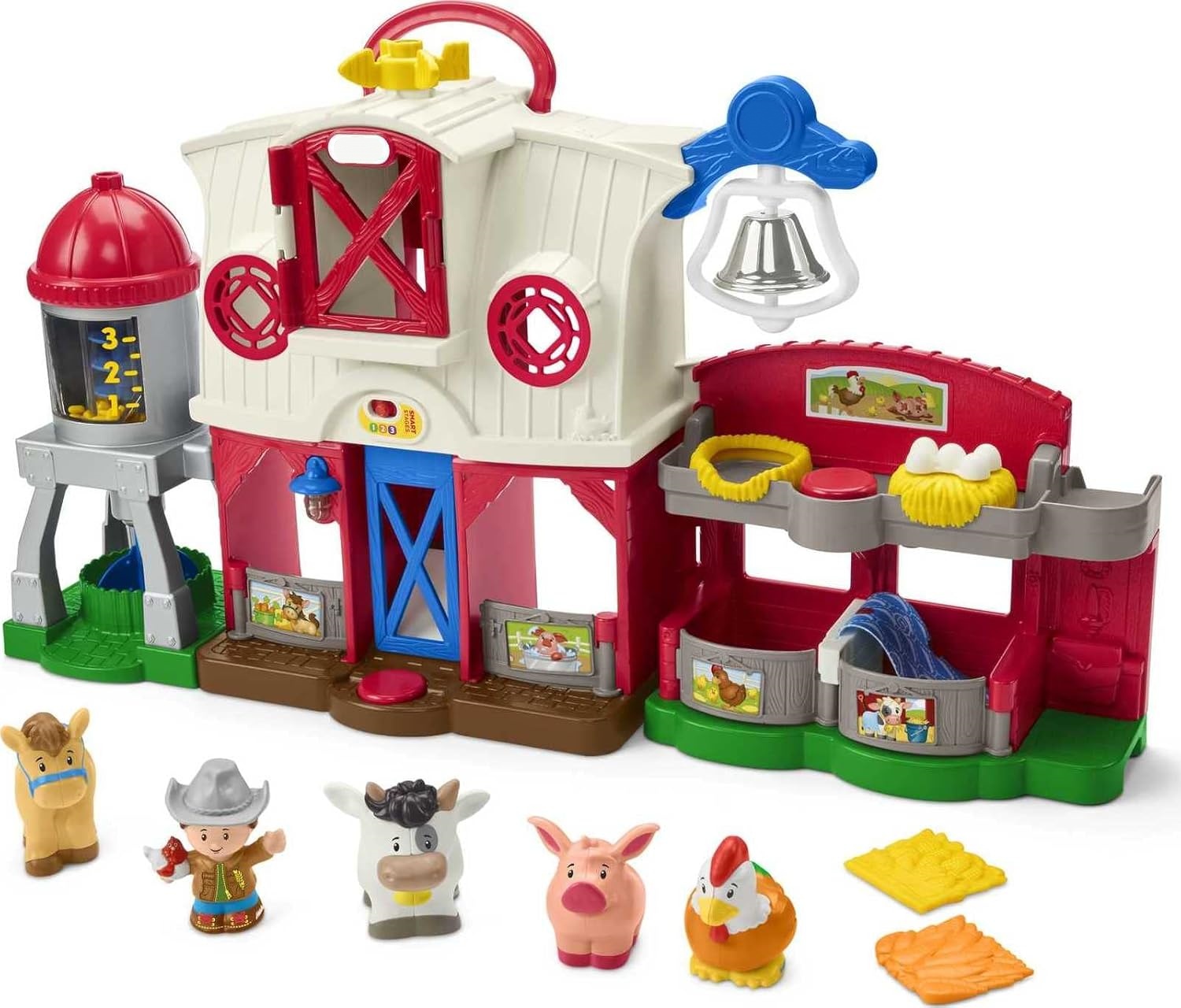Interactive Farm Playset – 45+ Songs, Sounds & Phrases, 3 Smart Stages, for Toddlers 1‑5 Years