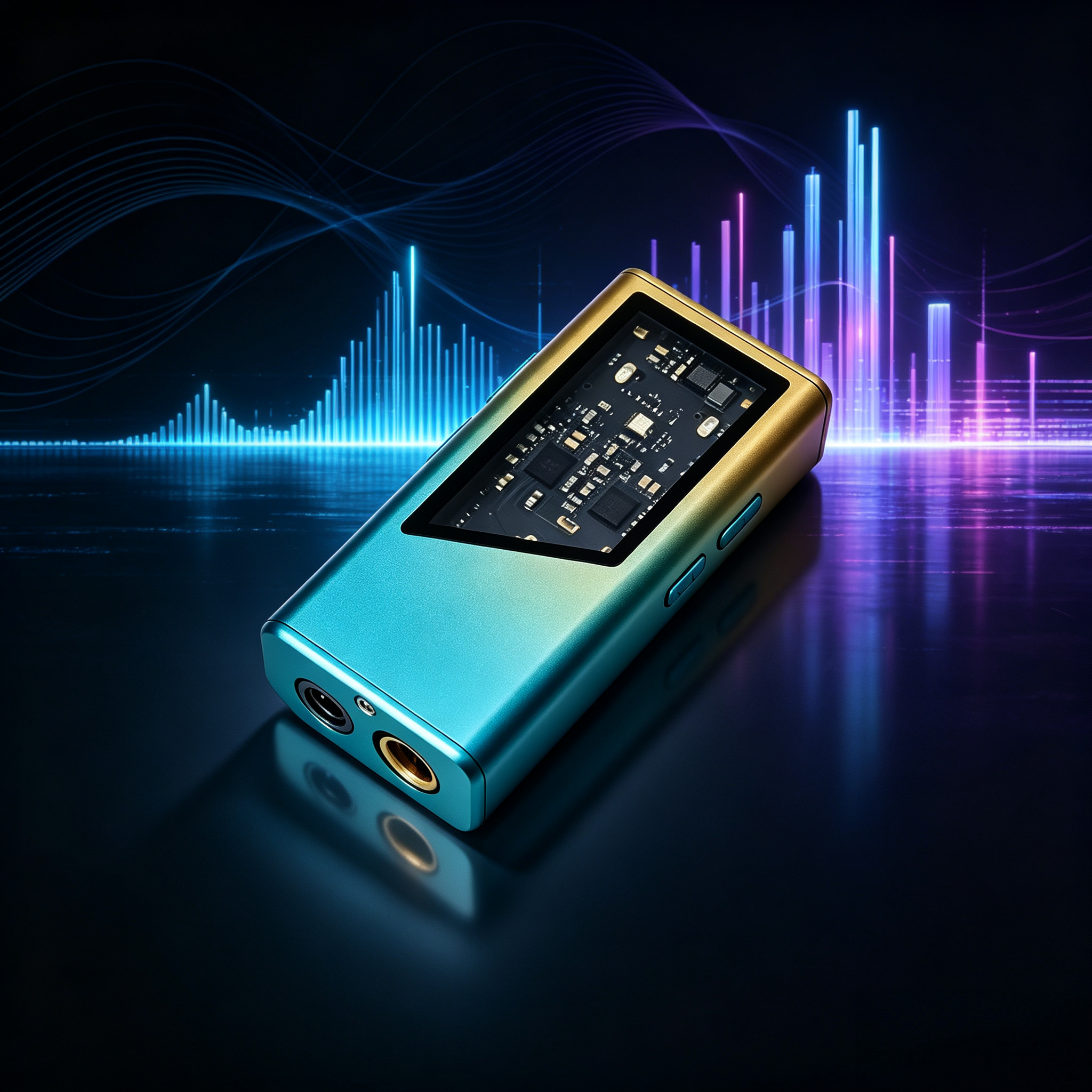 USB-C DAC Dongle – Dual DAC Chips, 3.5mm + 4.4mm Outputs, APP Tuning, 15g