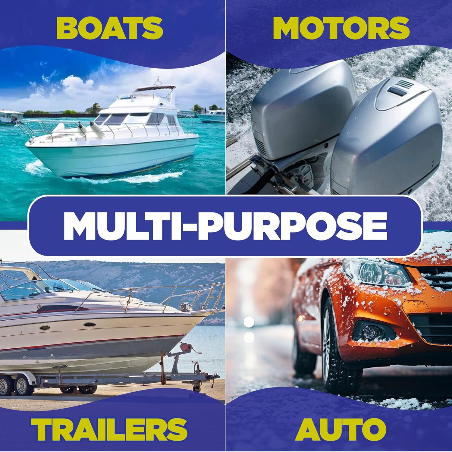 Salt Remover Flush Kit – Marine Engine Flush with High‑Pressure Hose & Multi‑Spray Nozzle