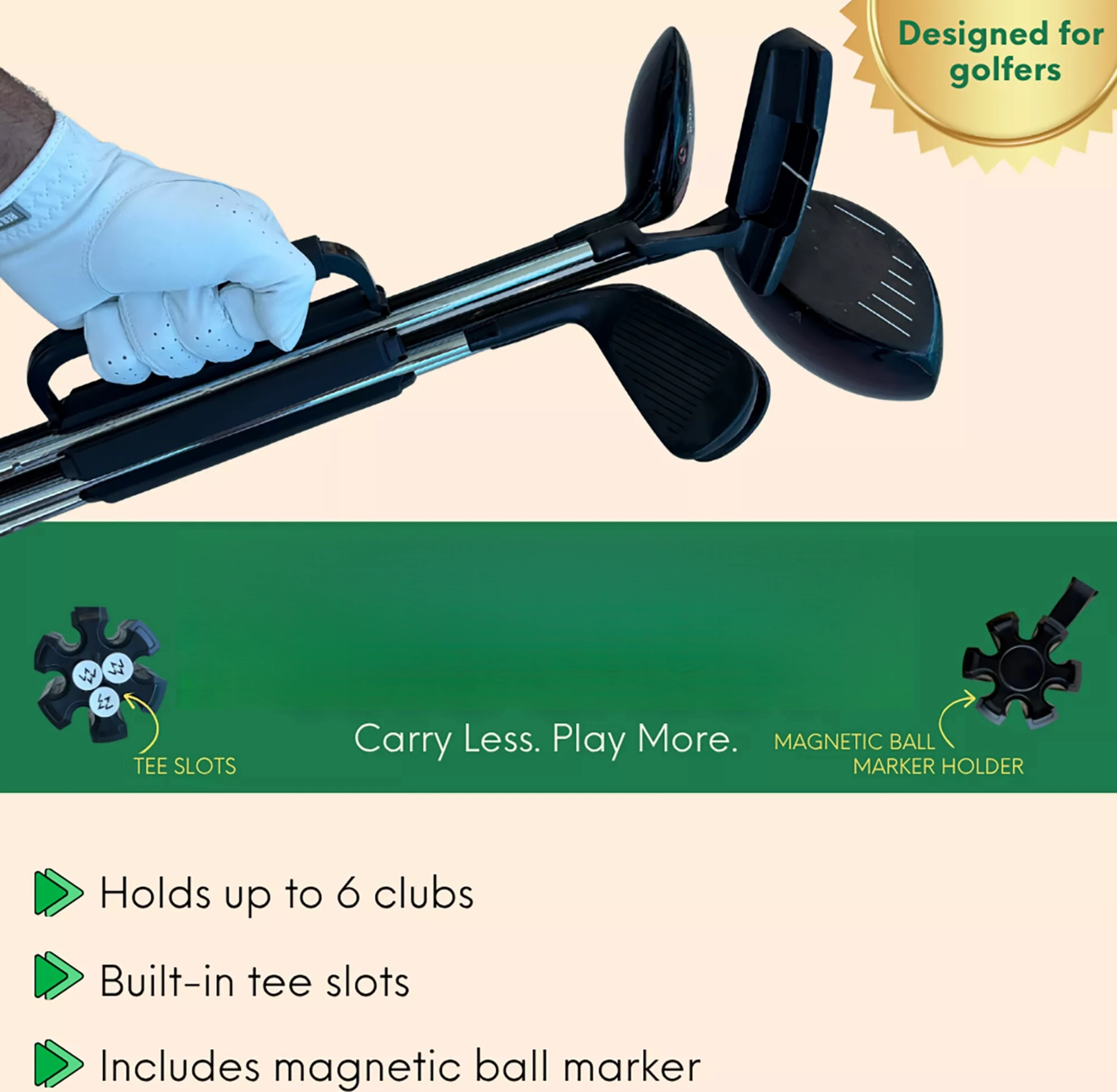 Portable Golf Club Caddy